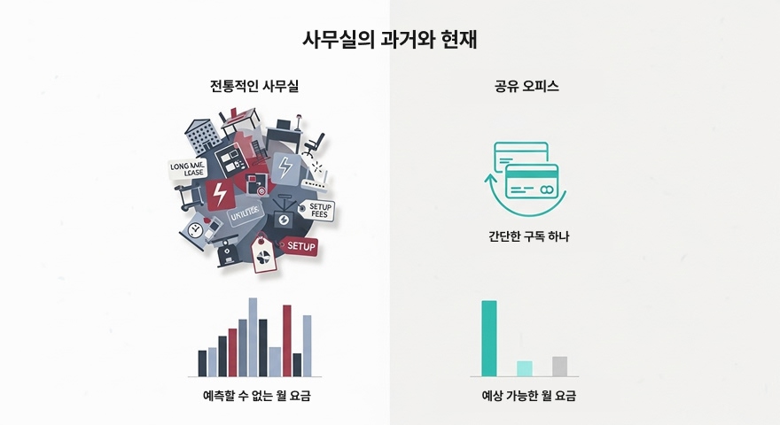 복잡한 비용 구조를 단순한 월 구독료로 전환시켰습니다.