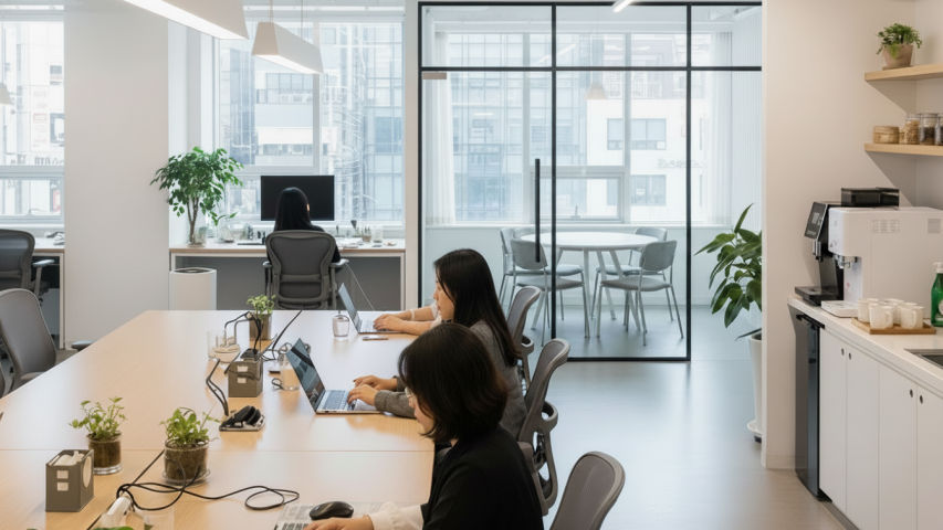 공유오피스 장점, 한눈에 보기